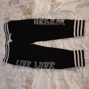 Live Love Dream sweatpants.